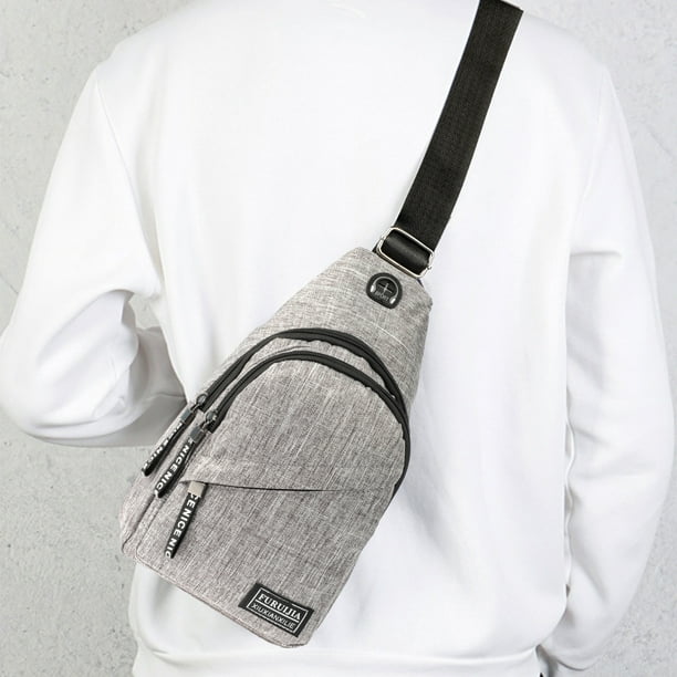 Canvas Crossbody Bags Men Women Large Casual Shoulder Sling Bag Men Solid Leisure Messenger Chest Bag Men Canvas Crossbody Bags Men Women Large Casual Shoulder Sling Bag Men Solid Leisure Messenger Chest Bag Men